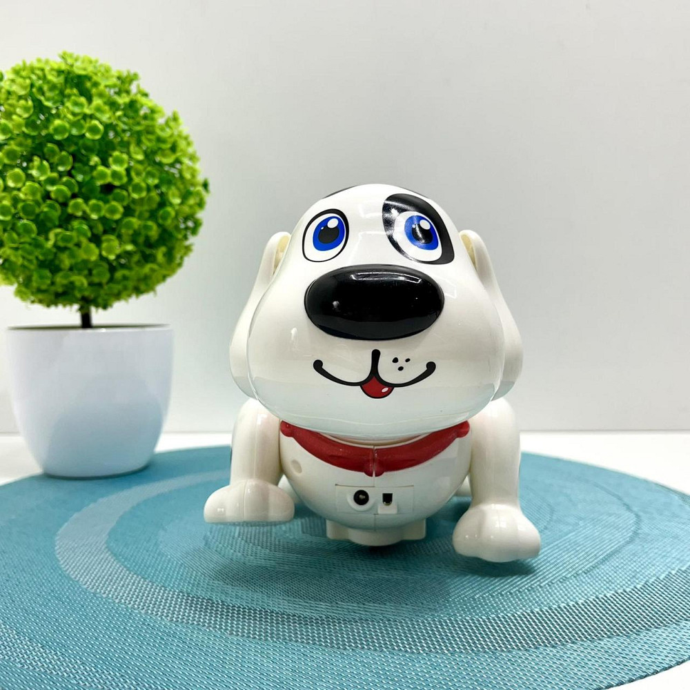 Собачка інтерактивна на батарейках TK Group українська озвучка рухається сенсорні датчики пісні казки та фрази Біла (TK - 64633) Чернігів - фото 4