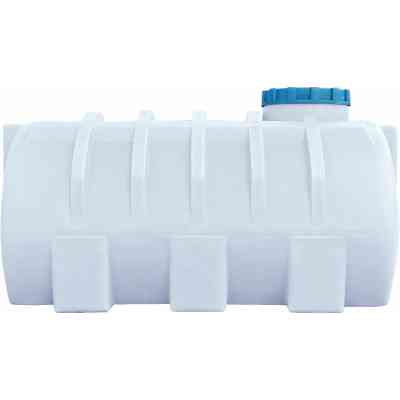 Ємність для води Пласт Бак горизонтальна харчова 750 л біла (1287) Вінниця