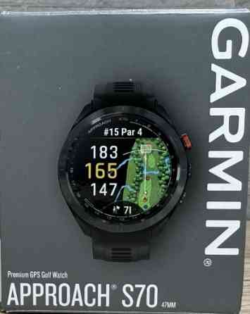 Garmin Approach S70 — преміум GPS-годинник для гольфу Київ