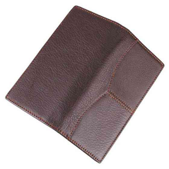 Гаманець чоловічий в гладкій шкірі Vintage 14645 Коричневий Київ