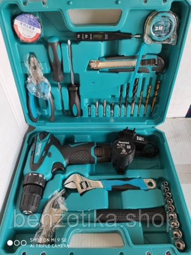 Шуруповерт аккумуляторный MAKITA DF330DWE (12V/1,3 А/час) С набором инструментов Киев - изображение 1