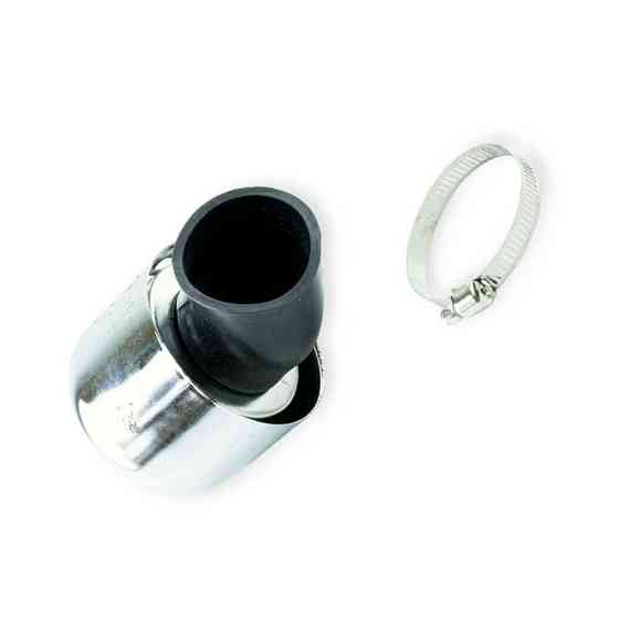 Фильтр нулевик (d-42 мм) закрытый с колпаком хром (45°) воздушный Мукачево