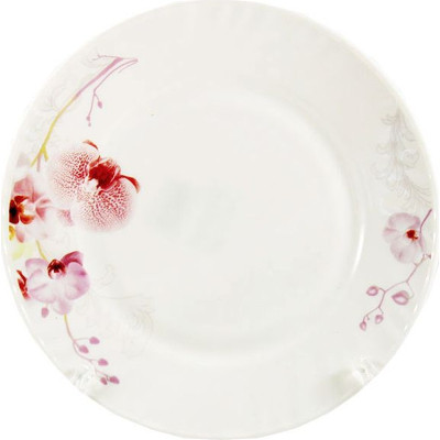 Тарелка Interos 6714-HР-80 8 мілка 20 см Орхідея 76830 (ІТ-6714) Винница - изображение 1