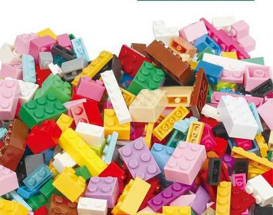 Детский развивающий конструктор 1000 штук в наборе, 1:48 мелкие строительные блоки, 20x15x3.5 см Каменец-Подольский