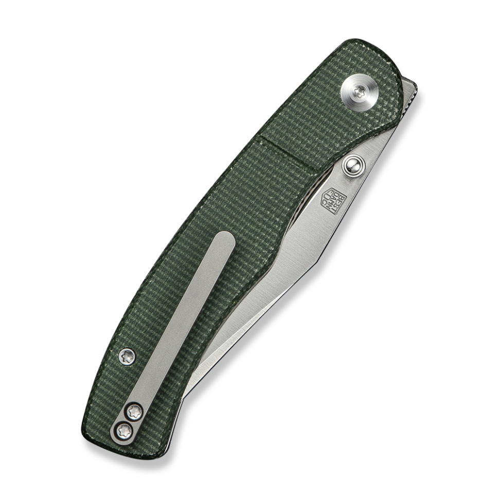 Ніж складаний кишеньковий Civivi Clingman, (7.6 см) Nitro-V / Micarta темно-зелений Київ - фото 5