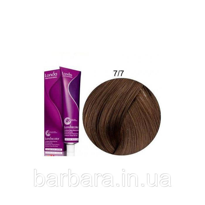 Краска для волос Londa Сolor Permanent Professional 7/7 блонд коричневый Киев - изображение 1