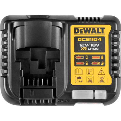 Набір акумулятор + зарядний пристрій DeWALT 10,8 - 54V, 4A, 18V XR Li-Ion, 2x4Ah (DCB1104M2) Вінниця - фото 3