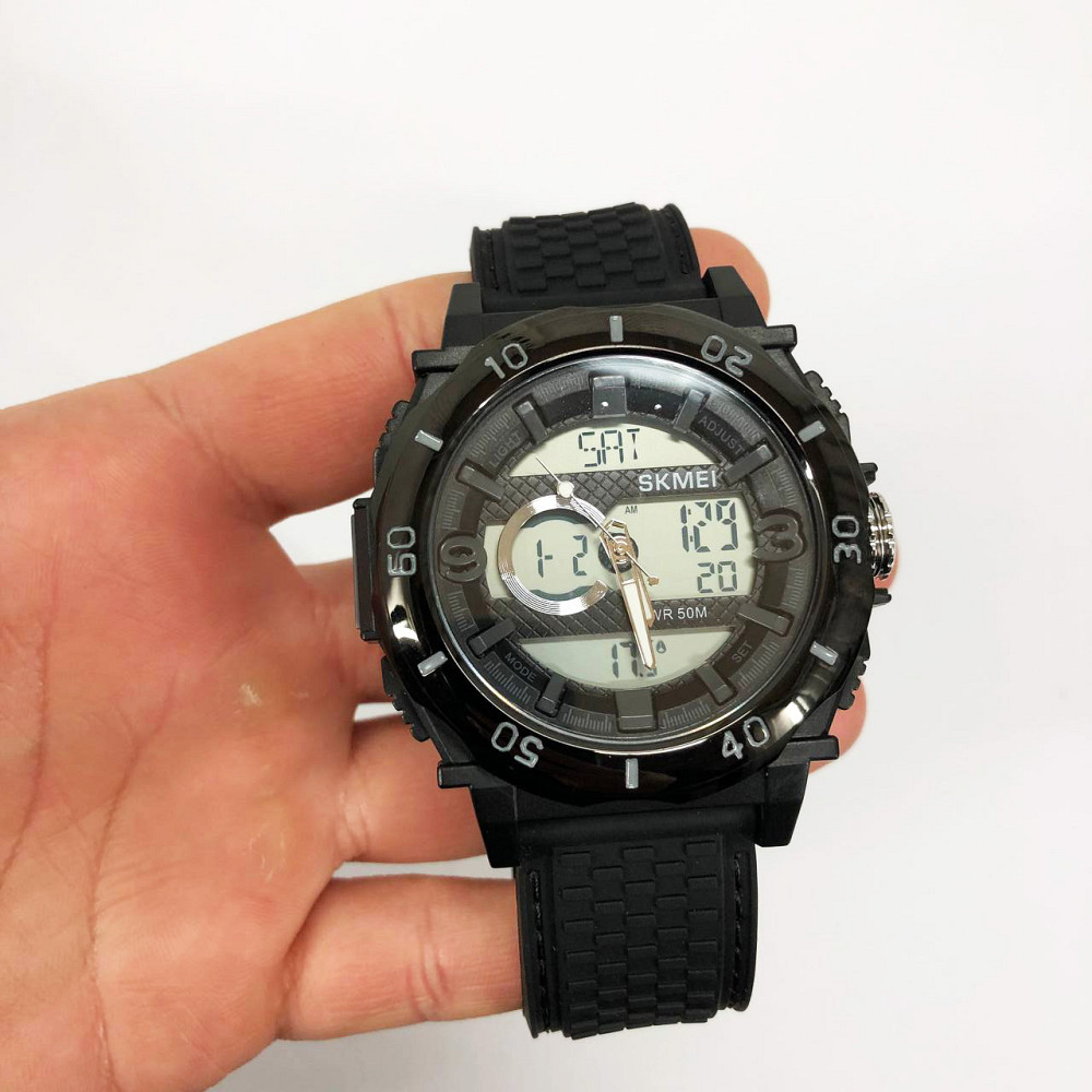 Армійські наручні годинники для чоловіків SKMEI, Захисні тактичні годинники Водонепроникні PZ-85 Львів - фото 9