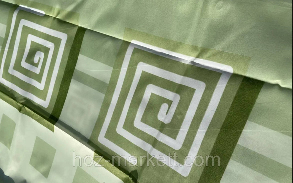 Шторка для душа Miranda lykia 180  х 200 см зеленая Харьков - изображение 6