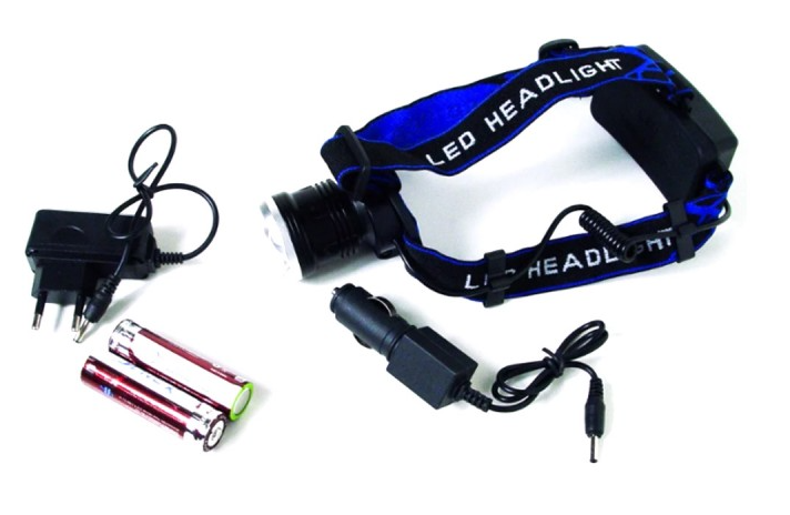 Акумуляторний налобний Ліхтарик BAILONG BL-T24-P50 ДО 20 годин роботи, 1800лм, 2 акумулятори 6809 Одеса - фото 6