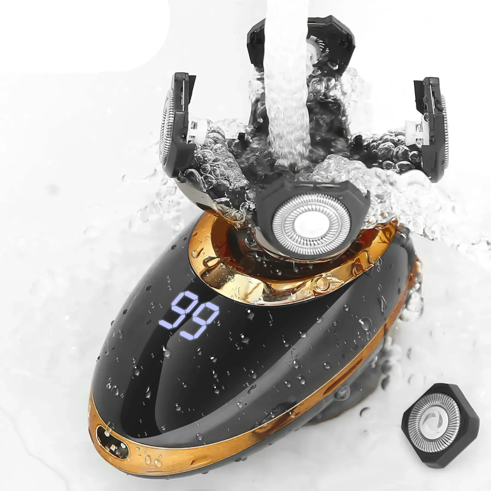 Электробритва аккумуляторная VGR V-316 LCD (5 в 1) триммер машинка для стрижки волос бороды Киев - изображение 8