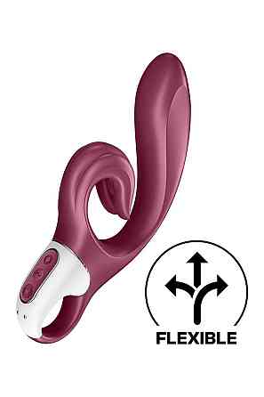 Стимулятор точки G и клитора Satisfyer Love me с вибрацией, бордовый Sex Aura Киев