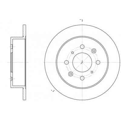 Тормозной диск REMSA 6521.00 Винница