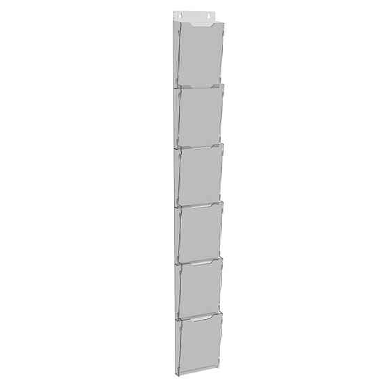 Буклетниця EKOSTAR для буклетів 106х825 6 ярусна Київ