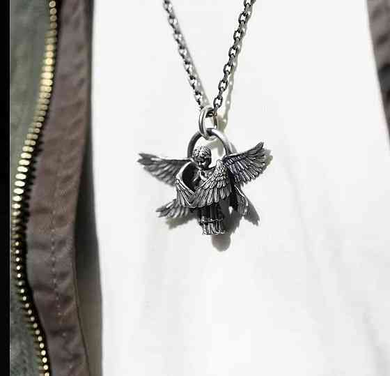 Підвіска ангел-охоронець з крилами – кулон-оберіг на ланцюжку Київ