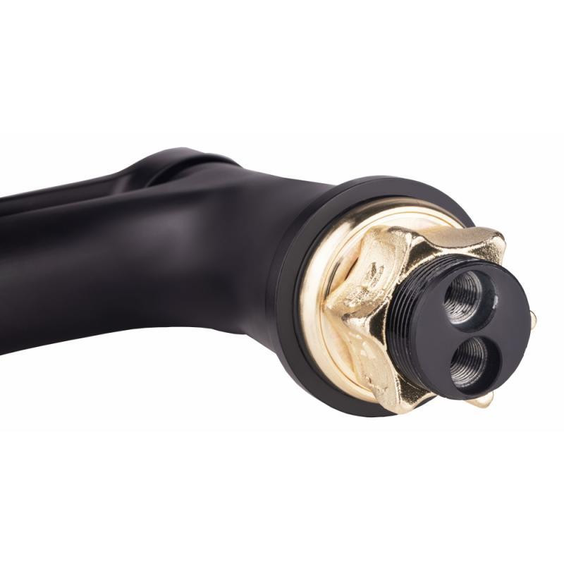 Смеситель Lidz Nicole 001F (k35) LDNIC001FBLA35178 для раковины однорычажный, низкий, цинк, Black Харьков - изображение 5