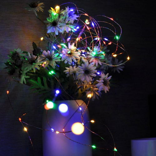 Світлодіодна гірлянда роса 100 Led 10м 8 режимів різнокольорова USB CW-G-100L10NUMC ColorWay Житомир - изображение 9