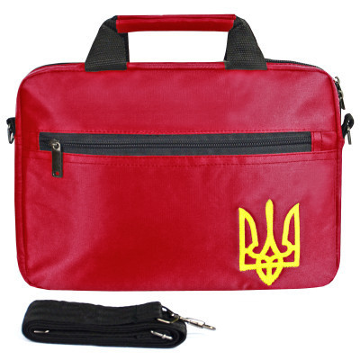 Сумка для ноутбука Porto 12'' PN12 TRIZUB Red (PN12RD_TRIZ) Вінниця - фото 1