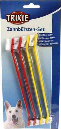 Набор TRIXIE 2558 Зубная щетка двусторонняя 4 шт Винница