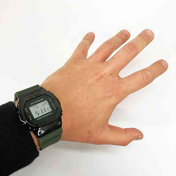 Тактичні армійські годинники водонепроникні SKMEI 1851AG, Годинники рибалки мисливця TC-25 Івано-Франківськ