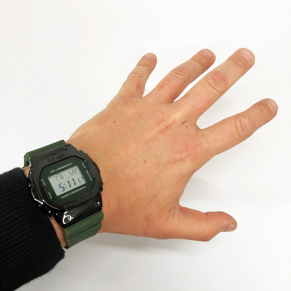 Тактичні армійські годинники водонепроникні SKMEI 1851AG, Годинники рибалки мисливця TC-25 Івано-Франківськ - фото 3