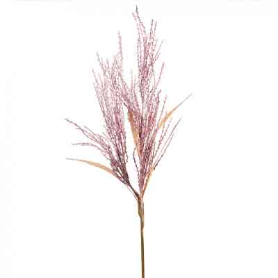 Декоративна гілка YES! Fun Пампасна трава Рожева Засніжена 84 см (974808) Вінниця
