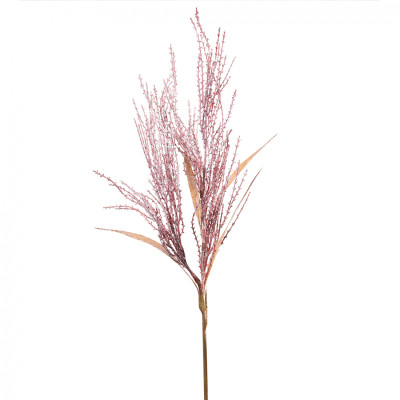 Декоративная ветвь YES! Fun Пампасная трава Розовая Заснеженная 84 см (974808) Винница - изображение 1