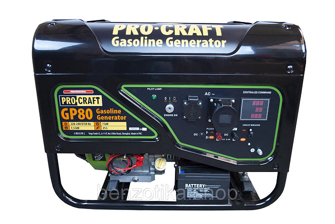 Генератор бензиновий Procraft GP80 Киев - изображение 1