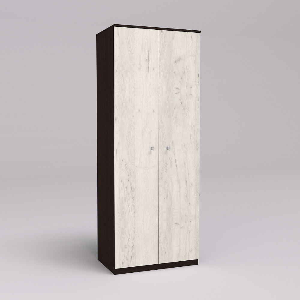 Шкаф Favorit F-13, Венге Магия/Дуб Крафт Белый, 800х530х2100 Львов - изображение 1