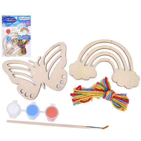 Набір для творчості "Райдуга" M5877UA фарби 3 кольори, нитки Вінниця