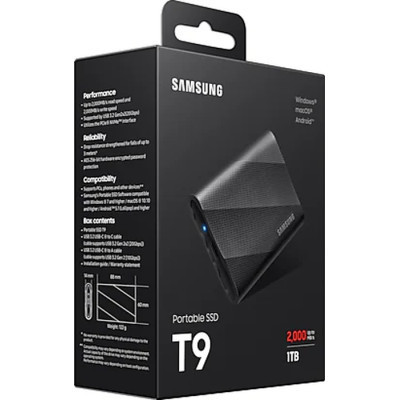 Накопичувач SSD USB 3.2 1TB T9 Samsung (MU-PG1T0B/EU) Вінниця - фото 5