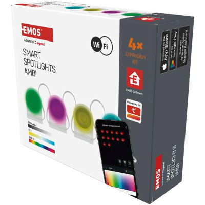 Світильник EMOS ZIW154R 4шт. 85см, 7 Вт, RGBIC+CCT, WIFI (ZIW154R) Вінниця - фото 9