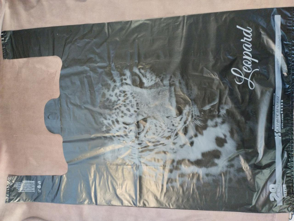 Пакеты майка  40×60 Золотое Сечение  Леопард 50шт Харьков - изображение 3