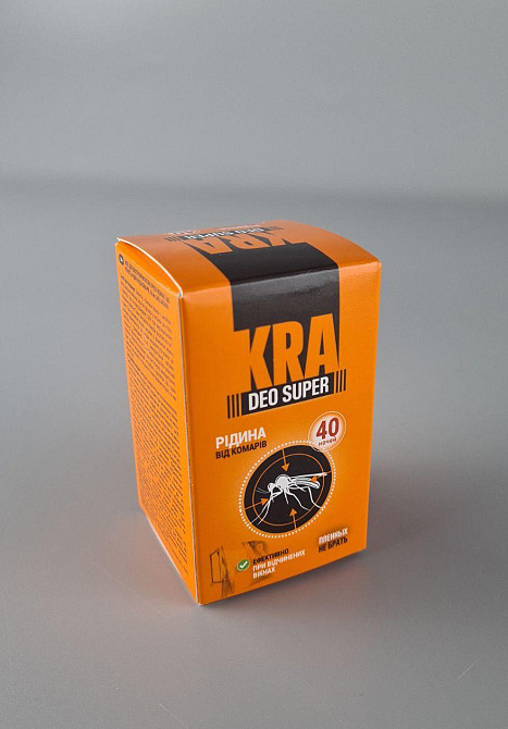 Біозахист Рідина KRA від комарів 40 ночей (1 пачка) Харків - фото 3
