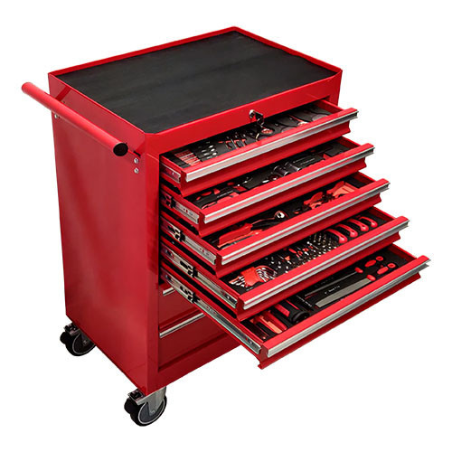 Візок з інструментом 7 секцій, 228 од. TORIN NTBR4007-X-2 Одеса - фото 1