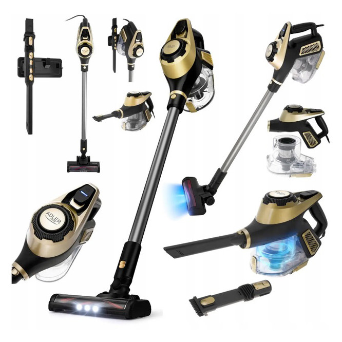 Вертикальный пылесос без мешка Adler AD 7083 ручной на 700 Вт для уборки дома и автомобиля EY-93 Львов - изображение 2