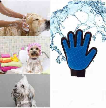 Рукавичка для вичісування вовни тварин Вінниця