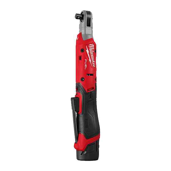Гайковерт-трещотка угловой компактный аккумуляторный бесщеточный 3/8'' MILWAUKEE, M12 FIR38G2-252B, 95Нм (зарядное устройство С12, Одесса