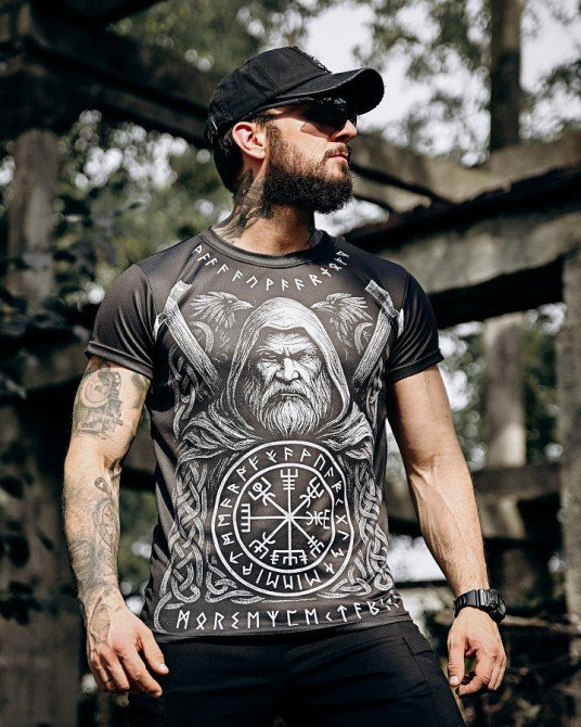 Тактична потовідвідна футболка oblivion ODIN ДЛ7160 Одеса - фото 3