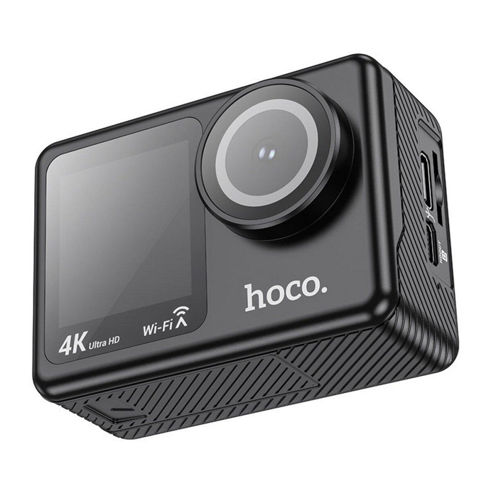 Екшен камера HOCO DV101 dual color screen sports camera Black 6942007616805 Одеса - фото 3