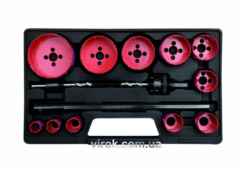 Пили кільцеві BI-METAL YATO : HSS M3, Ø=19-76 мм. Набір 15 шт. [5] Одеса - фото 1