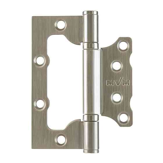 ЗАВИСА ДЛЯ ДВЕРЕЙ УНИВЕРСАЛЬНАЯ НЕВРЕЗНАЯ УСИЛЕНА HB-100E MN САТИН НЕКЕЛЬ Киев