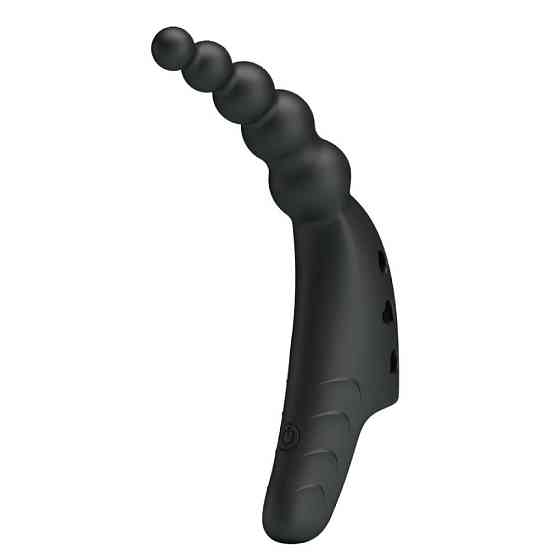 Вибратор на палец Pretty Love Honey Finger черный, 12.2 х 2.1 см Sex Aura Киев