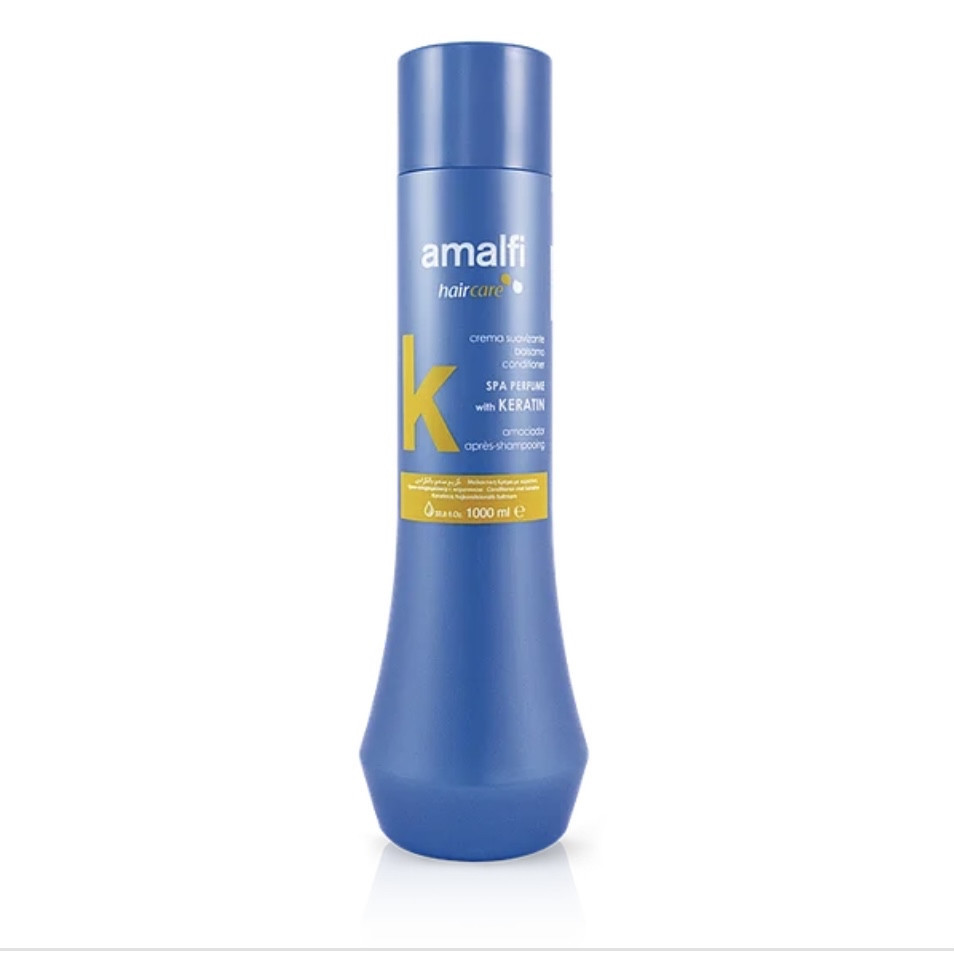 Бальзам-кондиціонер з кератином Amalfi Spa Perfume with Keratin 1000 ml. Виноградов - изображение 1