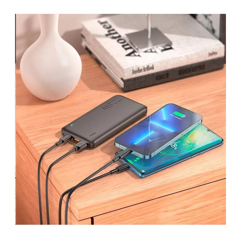 Зовнішній акумулятор HOCO J101 Astute 22.5W fully compatible power bank(10000mAh) Black Київ - фото 8