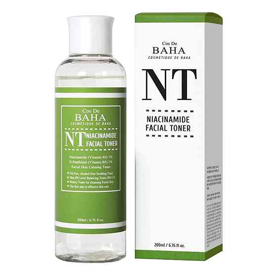 Тонер для проблемной кожи с ниацинамидом Niacinamide Toner NT Cos De BAHA 200 мл Киев