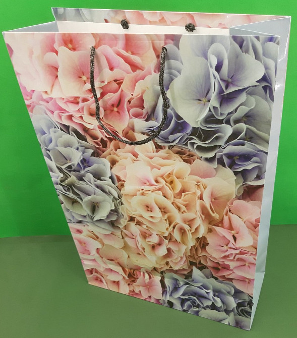 Пакет бумажный гигант вертиркальный (30х42х12)(артGV-060) (12 шт) Харьков - изображение 1