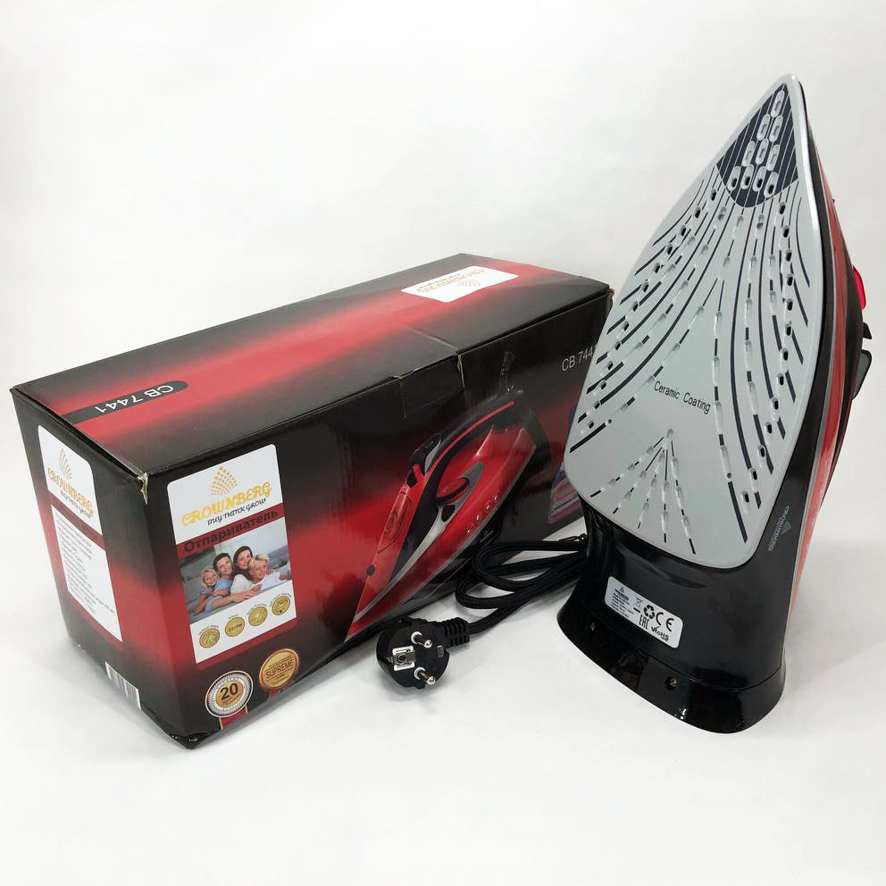 Парова праска для свіжості одягу Crownberg, Парова праска для догляду за одягом Якісна LI-59 Івано-Франківськ - фото 6