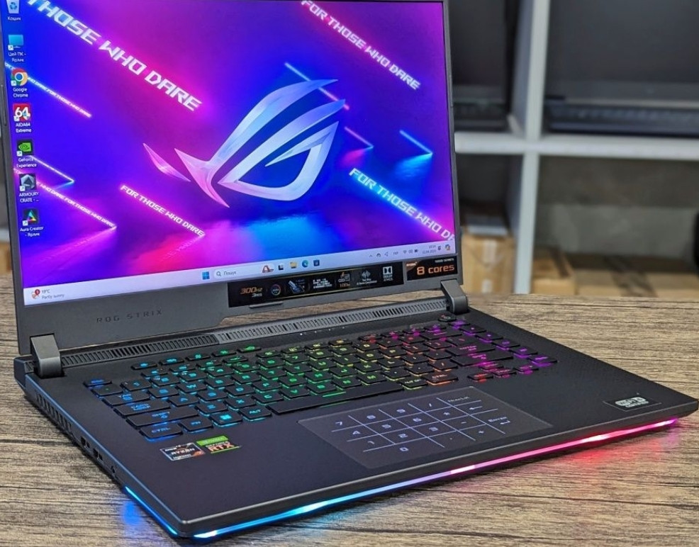 Ноутбук: ASUS ROG Strix G15 / 300Hz. Ryzen 7 -5800H/ 16Gb/ 512SSD / RTX 3070 Харків - фото 1