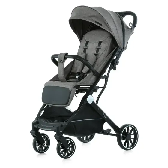 Коляска дитяча FLASH Chocolate прогулянкова з чохлом на ніжки Коричнева (M 5727-1) Чернігів